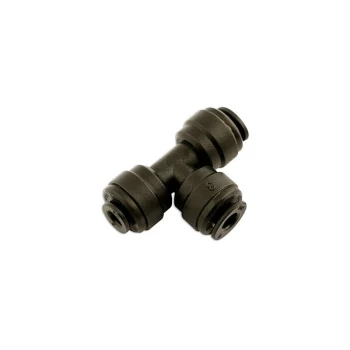 image of CONNECT Hose Connector - T Piece Push-Fit - 8.0mm - Pack Of 10 - 31037