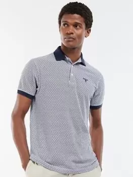 image of Barbour Gateside Polo Shirt, White Size XL Men