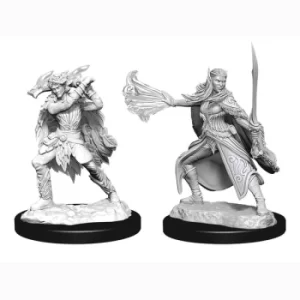 Image of D&D Nolzur's Marvelous Unpainted Miniatures (W15) Winter Eladrin & Spring Eladrin