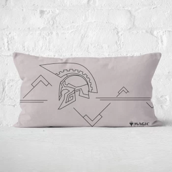 Image of Magic: The Gathering Theros: Beyond Death Helmet Profile Rectangular Cushion - 30x50cm - Eco Friendly