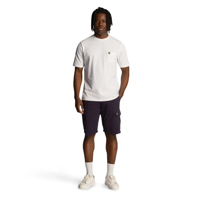Image of Lyle & Scott Cargo shorts Lyle & Scott Wembley Bleu Male 32