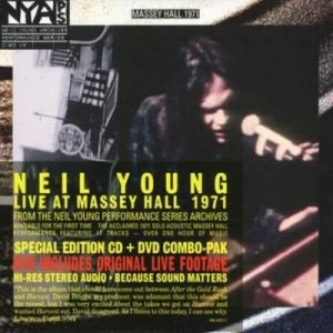 Image of Live at Massey Hall cd + DVD by Neil Young CD Album