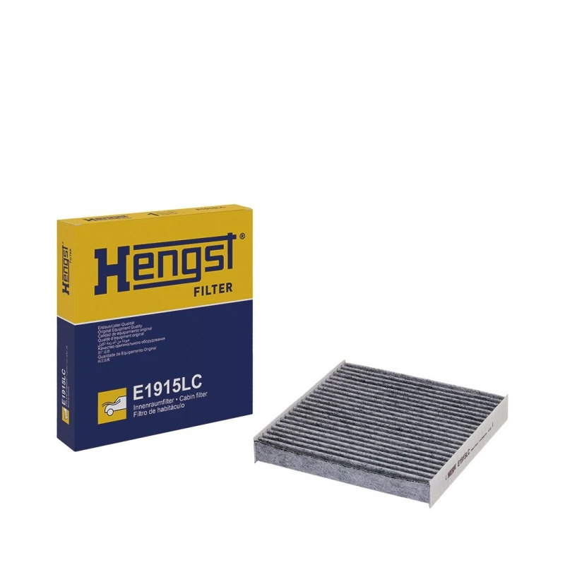 Image of HENGST FILTER E1915LC Pollen filter Activated Carbon Filter Filter,interior air (424)