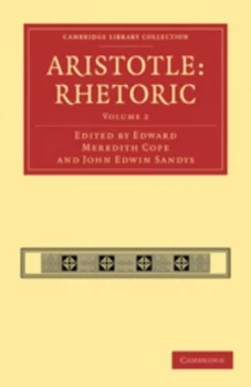 Image of Aristotle Rhetoric by Edward Meredith Cope Book