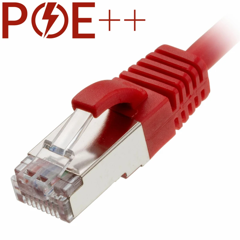 Image of Cablenet 0.25m Cat6a RJ45 Red U/FTP LSOH 30AWG Slim Snagless Booted Pa