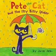 Image of pete the cat and the itsy bitsy spider