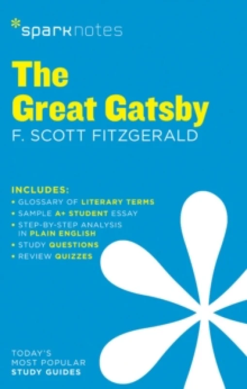 Image of Great Gatsby by F. Scott Fitzgerald the by Sparknotes Editors Paperback