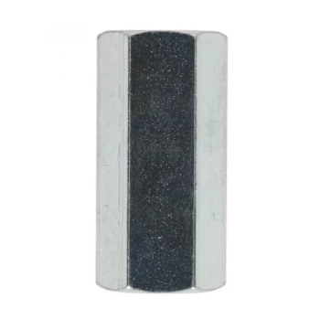 Image of SEALEY BC3824F Brake Tube Connector 3/8"UNF x 24tpi Female to Female Pack x 10
