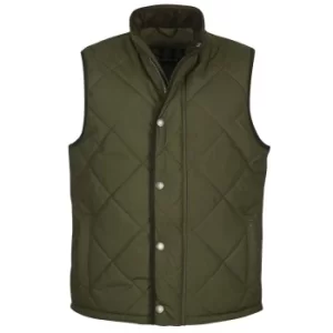 image of Barbour Mens Harley Gilet Sage/Classic Medium