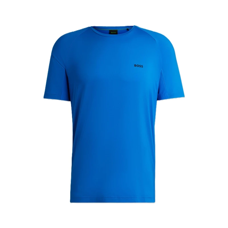 Image of Boss Mens Active T-Shirt Open Blue male S