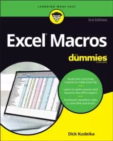 Image of Excel Macros For Dummies, 3rd Edition