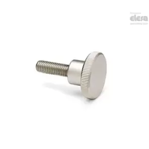 Image of ELESA Knurled grip knob-DIN 464-M3-16-NI