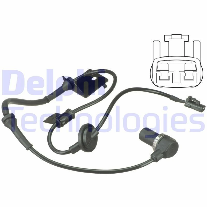 Image of DELPHI ABS sensor DELPHI SS20507