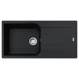 Image of Franke Urban Granite 1 Bowl Kitchen Sink - Black