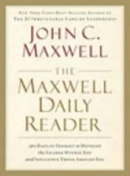 Image of Maxwell Daily Reader by John C Maxwell Book