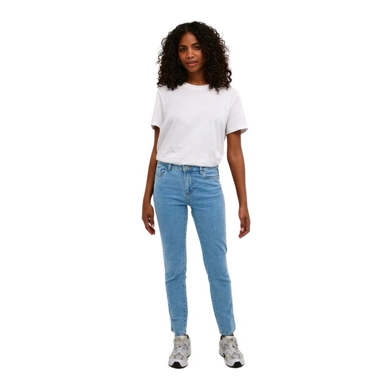 Image of Kaffe Womens jeans KAFFE Vicky Bleu Female 34