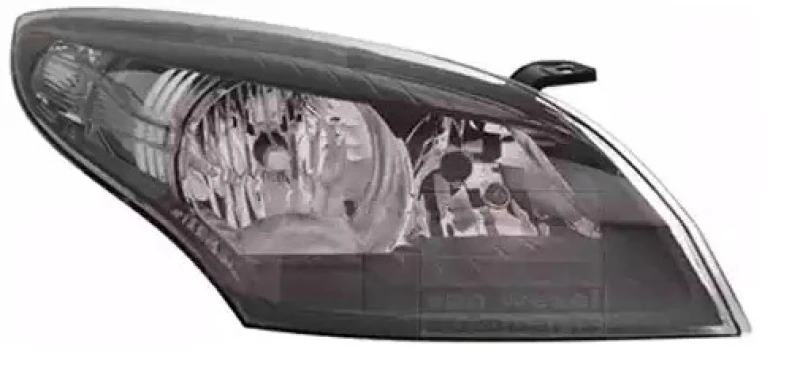 Image of VAN WEZEL 4381964 Headlights H7/H7, Right, with motor for headlamp levelling Headlight (259)