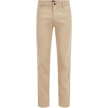 Image of Boss Schino-Slim D Trousers - Brown