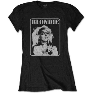 Image of Blondie - Presente Poster Womens Large T-Shirt - Black