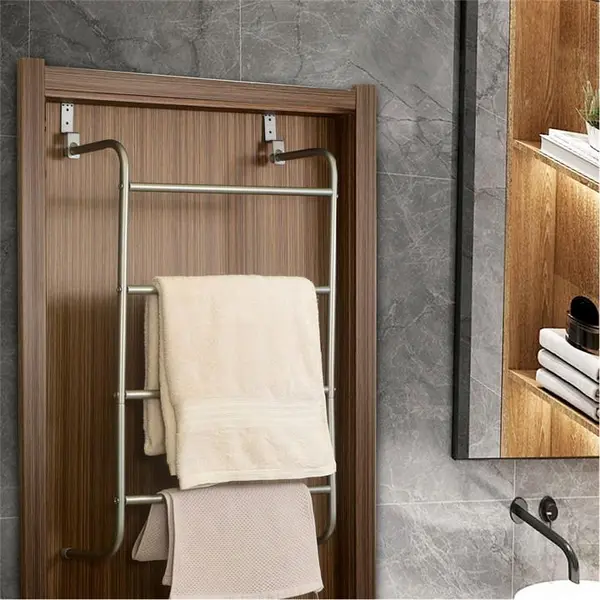 Image of Studio 4 Tier Towelling Storage Organiser - Silver One Size