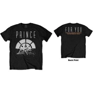 image of Prince - For You Triple Mens Large T-Shirt - Black