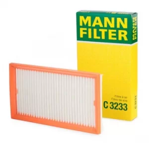 Image of MANN-FILTER Air Filter MAZDA C 3233 FA0113320,RF2A13Z40,RF2A13Z40A Engine Filter RF4F13Z40,RF4F13Z409A,RFZA13Z40