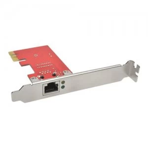 image of Tripp Lite 1-Port Gigabit Ethernet (GbE) PCI Express (PCIe) Card Full Profile