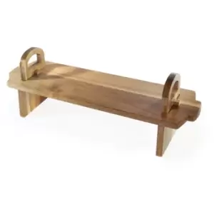 Image of Acacia Wood Raised Serving Platter M&W - Multi