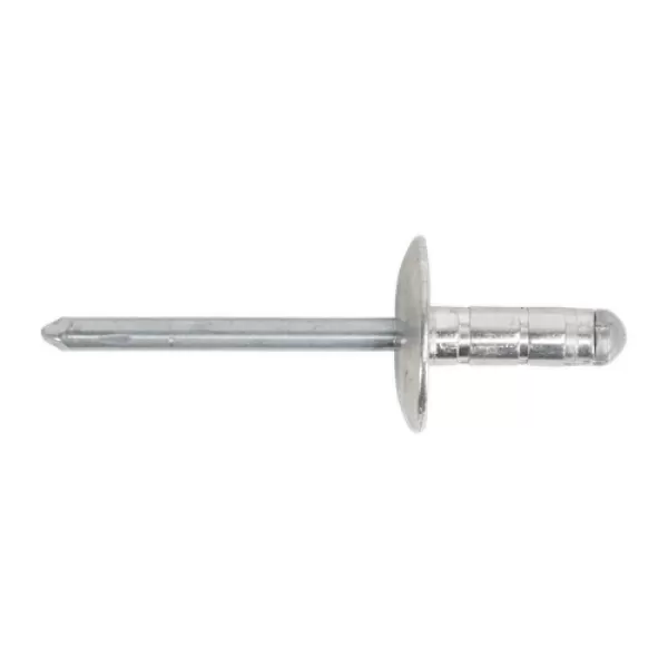 image of Sealey RM4819L Aluminium Multi-Grip Rivet Large Flange 4.8 x 19mm Pack of 200