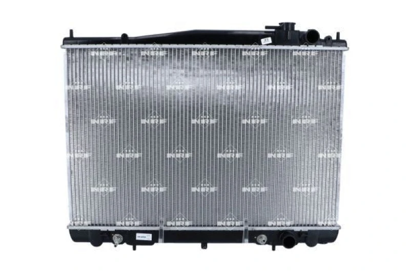 Image of NRF 56084 Engine radiator EASY FIT Brazed cooling fins, Aluminium, with mounting parts Aluminium Radiator,engine cooling (470)