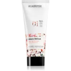 image of Academie Scientifique de Beaute Sakura Delicat Body Lotion Floral Celebration Gentle Moisturising Body Lotion With Shea Butter 100ml