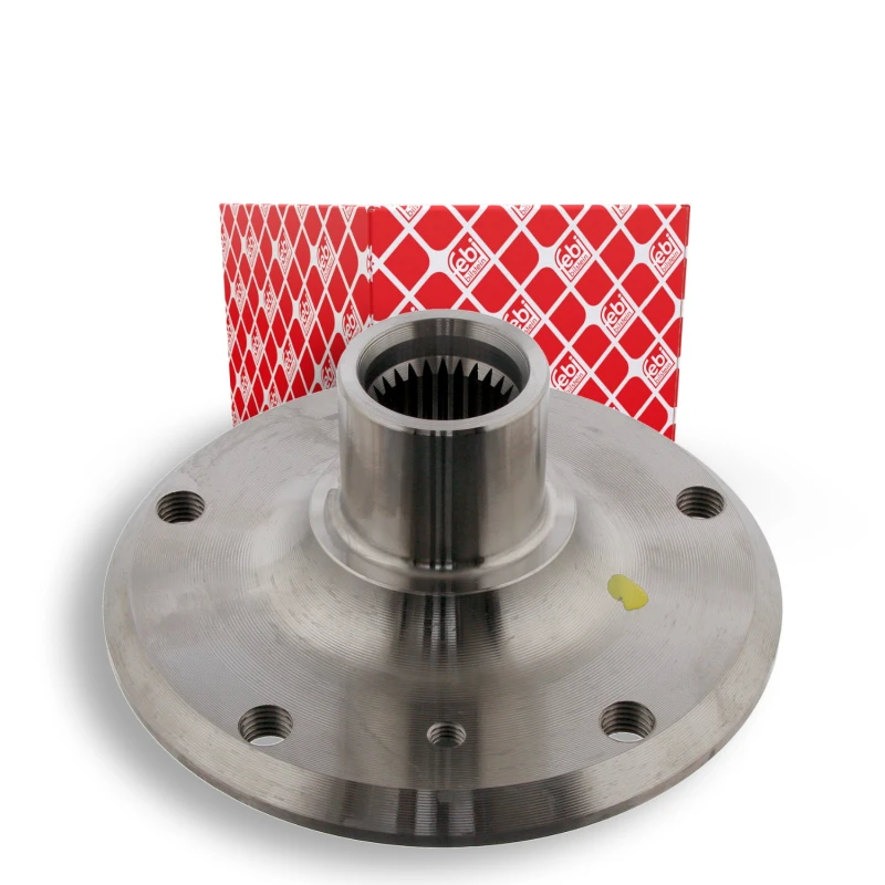 Image of FEBI BILSTEIN 32804 Wheel Hub Rear Axle, without wheel bearing Wheel Hub (653)