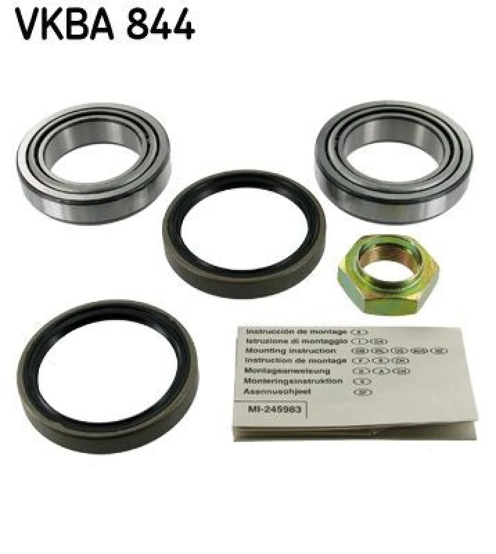 Image of SKF Wheel bearing kit SKF VKBA 844