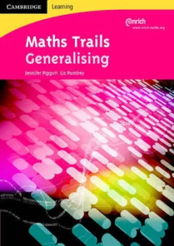 Image of Maths Trails. Generalising by Jennifer Piggott Paperback