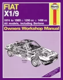 Image of Fiat X1/9 (74 - 89) Haynes Repair Manual