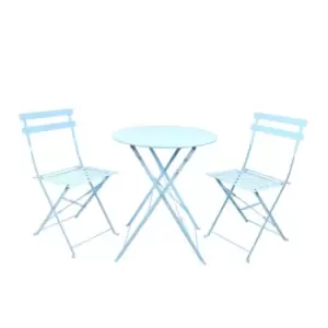 image of Esschert Design Bistro Set - Blue