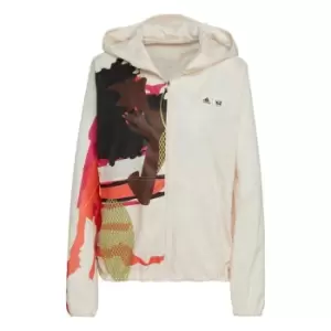 Image of adidas Thebe Magugu Fast Running Jacket Womens - White