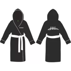 Image of The Beatles - Abbey Road Unisex Large - X Large Bathrobe - Black