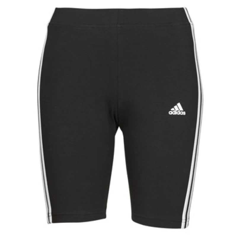 Image of Adidas adidas Essentials 3 Stripes Bike Shorts Black/White Female S8/10 AE09401