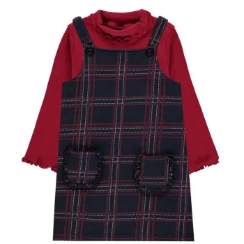 Image of SoulCal Dress Set Infant Girls - Red Check