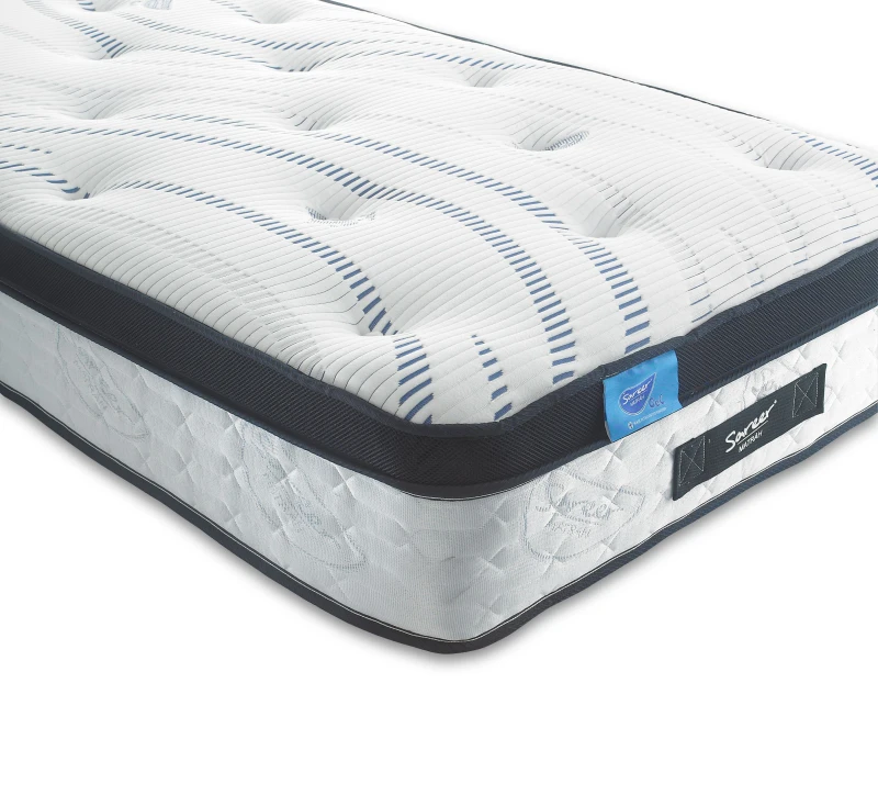 Image of Sareer Furniture Limited Gel Pocket Mattress in White Size: King White Unisex King