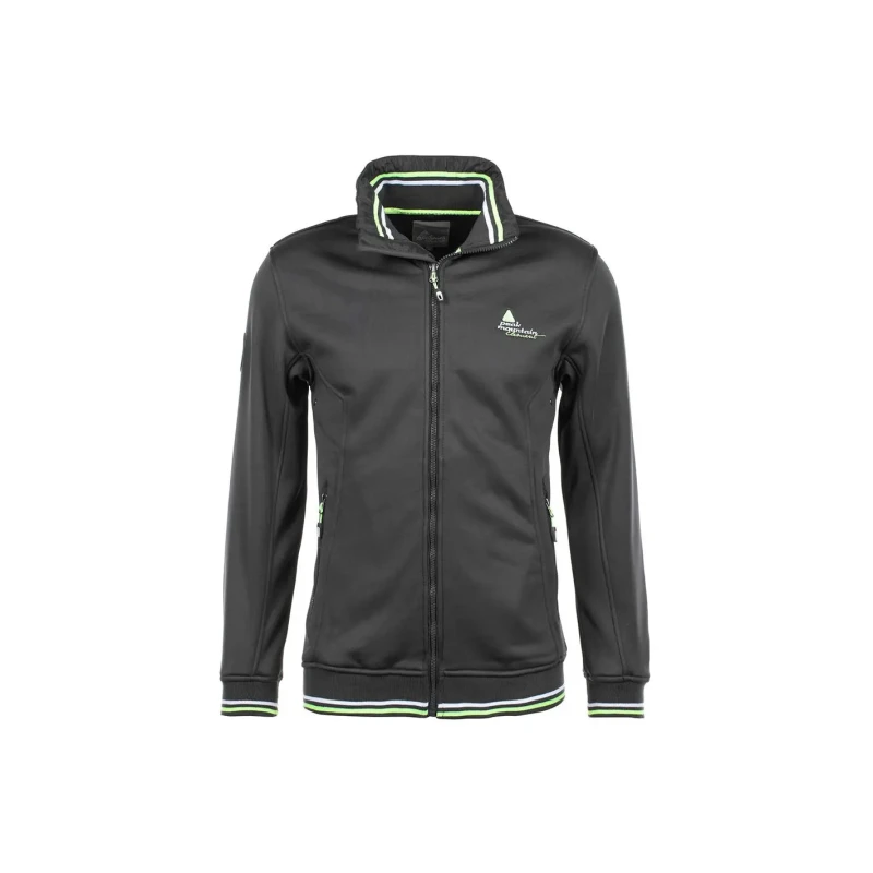 Image of Peak Mountain Shell fleece sweatshirt Peak Mountain Creen Gris Male S CREEN/WZ-GRIS