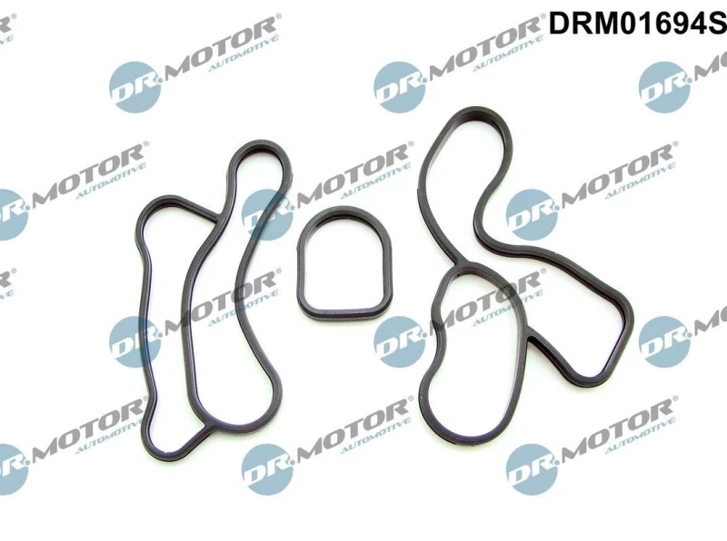 Image of DR.MOTOR AUTOMOTIVE Gasket Set, oil cooler DR.MOTOR AUTOMOTIVE DRM01694S