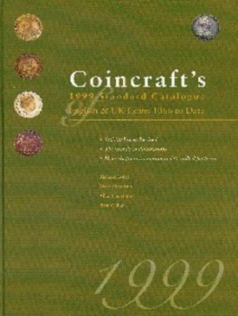 Image of Coincrafts 1999 Standard Catalogue of English and UK Coins 1066 to Date by Richard Lobel and Mark Davidson and Allan Hailstone and Eleni Calligas Hard