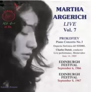 image of Martha Argerich Live - Volume 7 by Martha Argerich CD Album