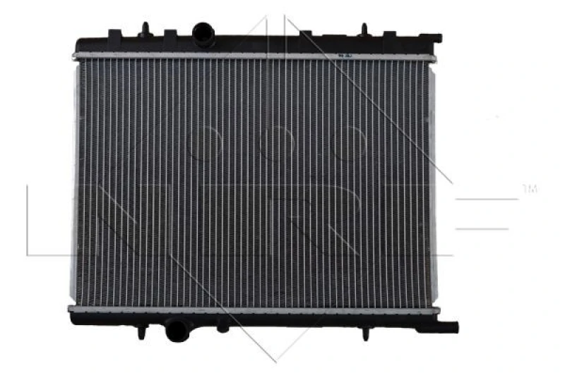 Image of NRF 58304 Engine radiator Brazed cooling fins, Aluminium, with mounting parts Aluminium Radiator,engine cooling (470)