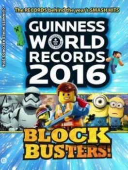 Image of Guinness World Records 2016 Blockbusters by Guinness World Records Paperback