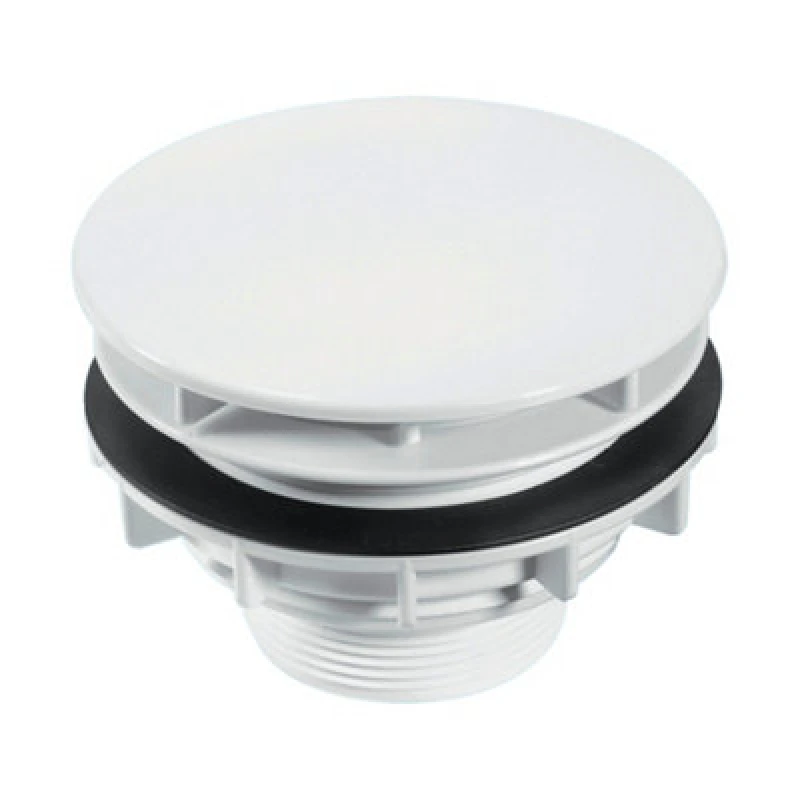 Image of Mcalpine Swhf3-Wh High Flow Shower Waste 110mm Chrome Plated Plastic Flange X 56mm Tail