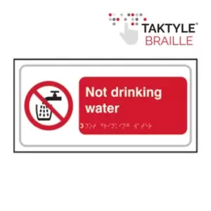 Image of Not Drinking Water - Taktyle (300 x 150mm)