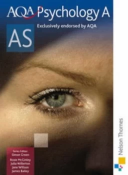Image of Aqa Psychology a As by Jane Willson Paperback